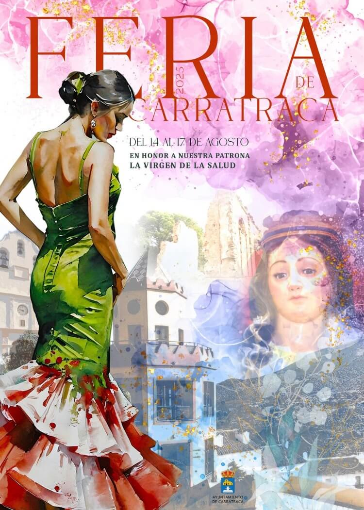 Cartel Feria de Carratraca 2025